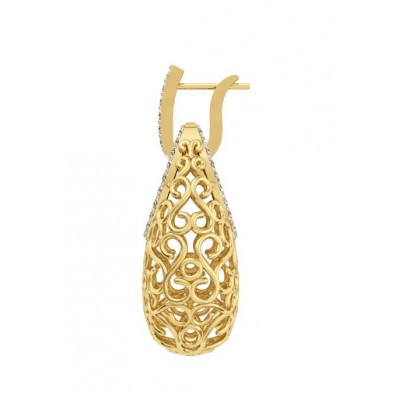  Fancy Gold Filigree Earrings